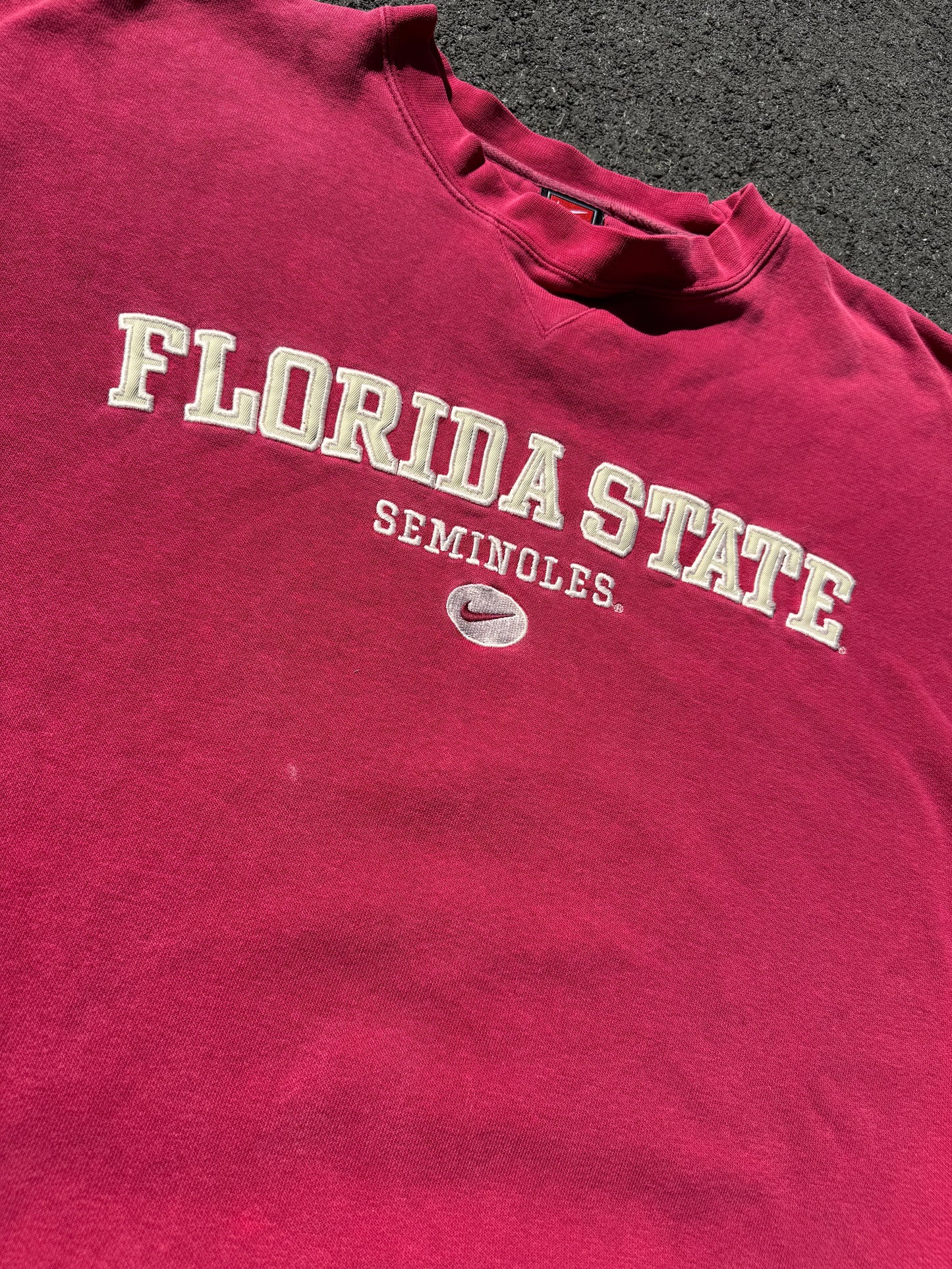 Florida State University Nike Y2K Crewneck (Large)