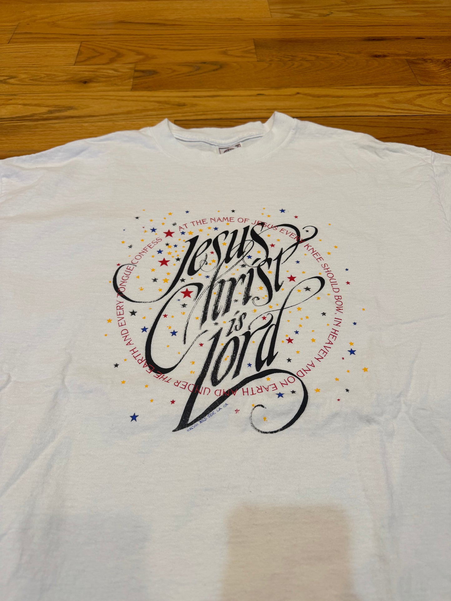 Jesus Christ is Lord 90’s T-shirt (XL)