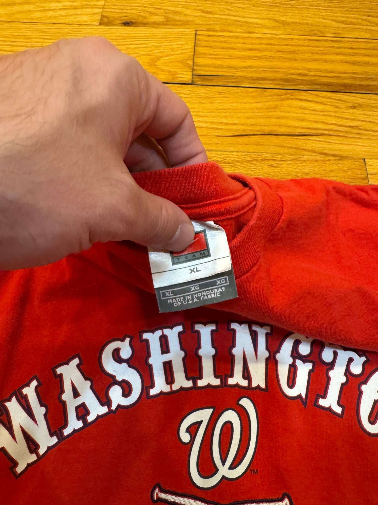 Washington Nationals Nike Y2K T-shirt (XL)