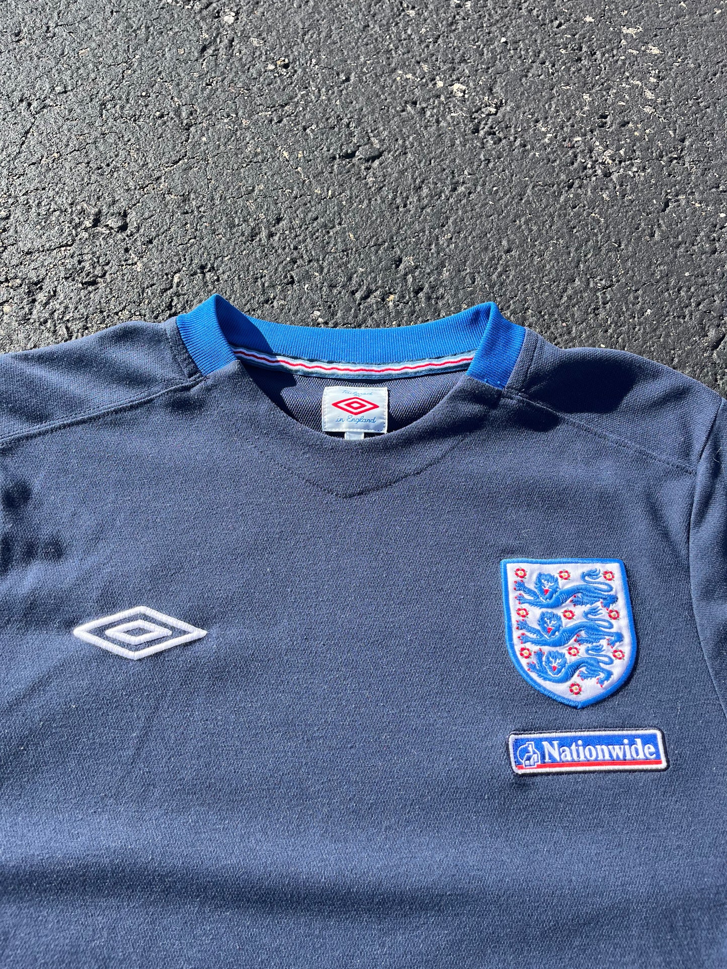 Vintage England Umbro Soccer Jersey (Small)