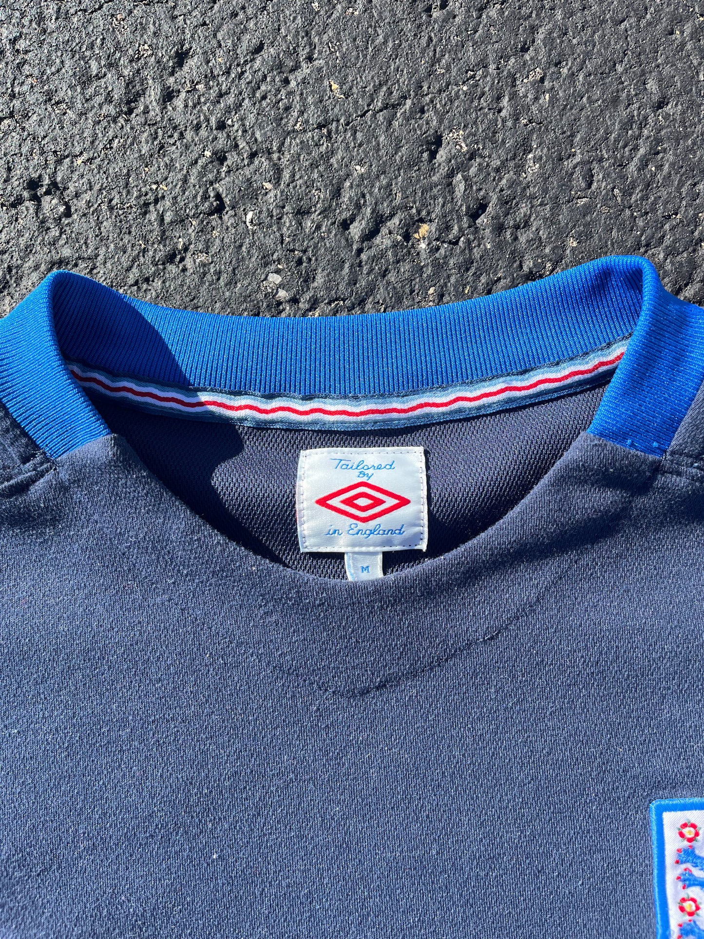 Vintage England Umbro Soccer Jersey (Small)