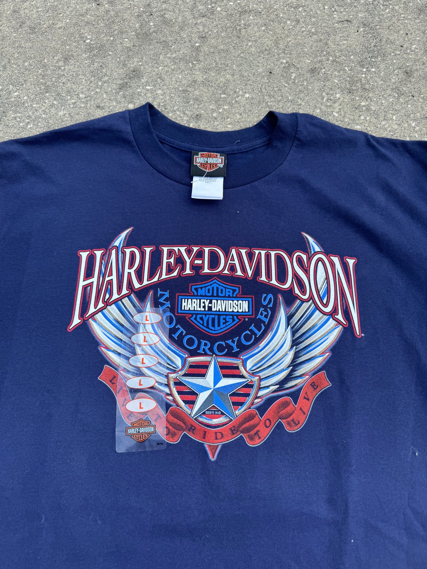 Harley Davidson Alabama Graphic T-shirt (Large)