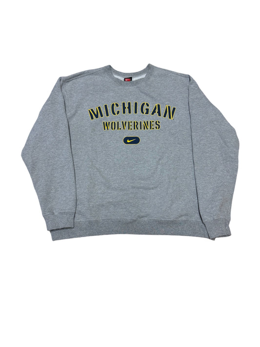 University of Michigan Wolverines Nike Crewneck (Large)