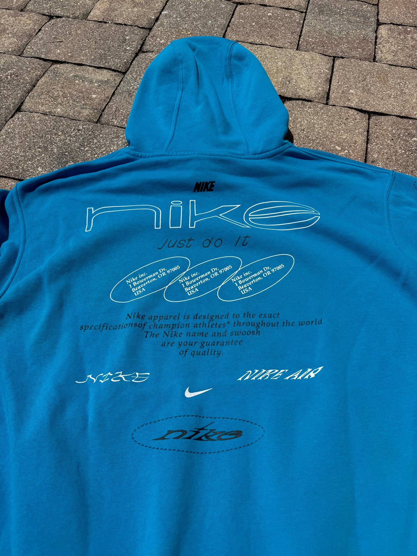 Graphic Nike Logo Hoodie (XXL)