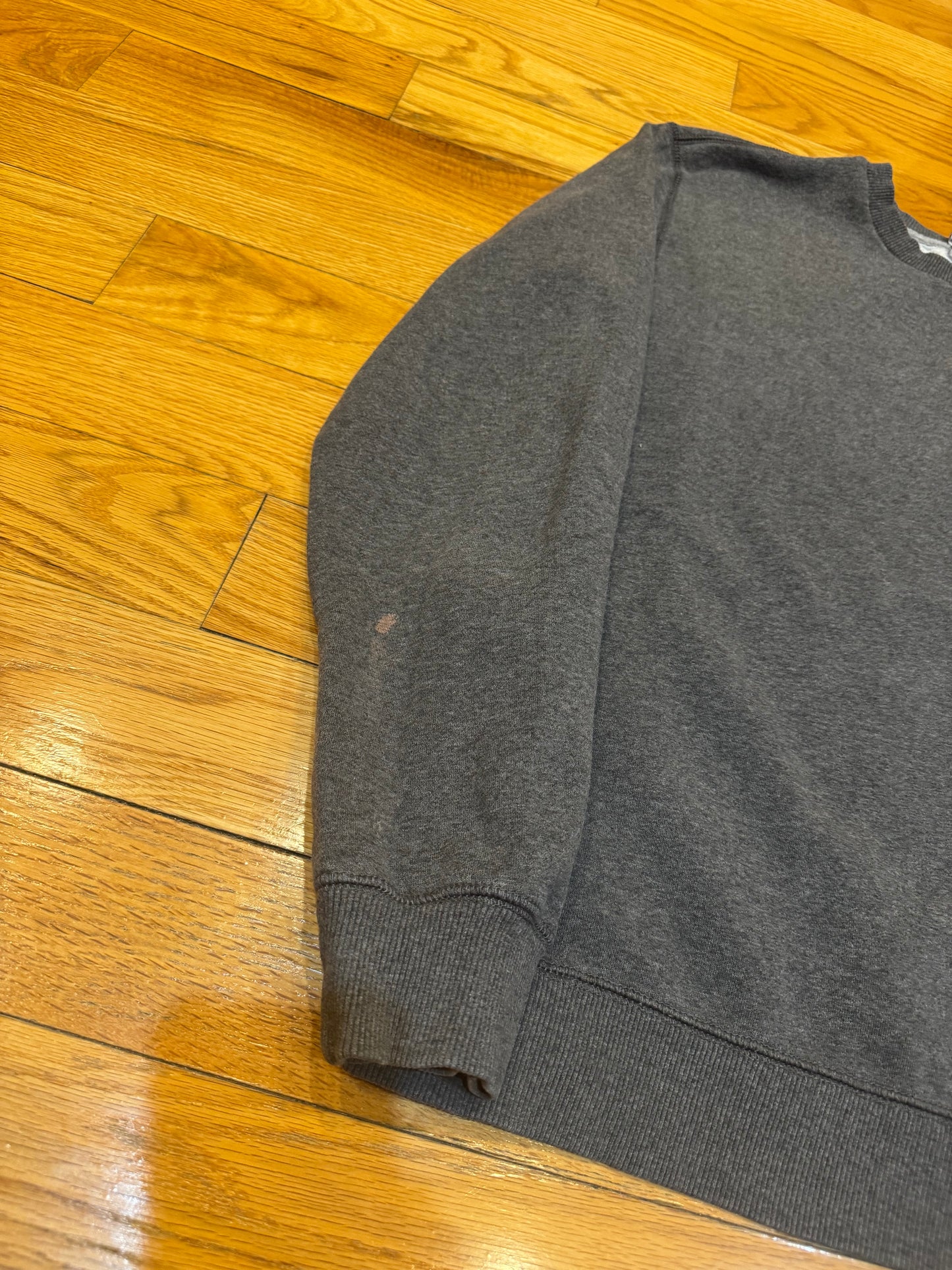 Nike Y2K Essential Grey Crewneck (Large)