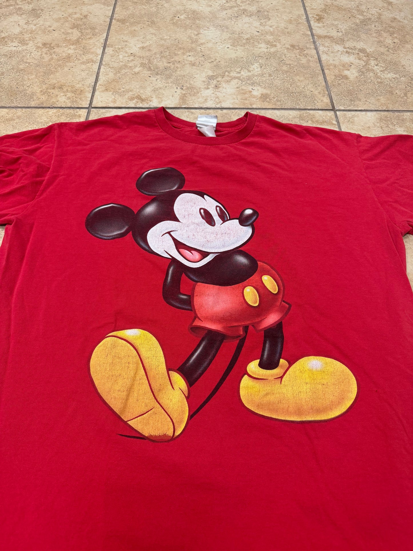 Mickey Disney Graphic Vintage T-shirt (One Size)