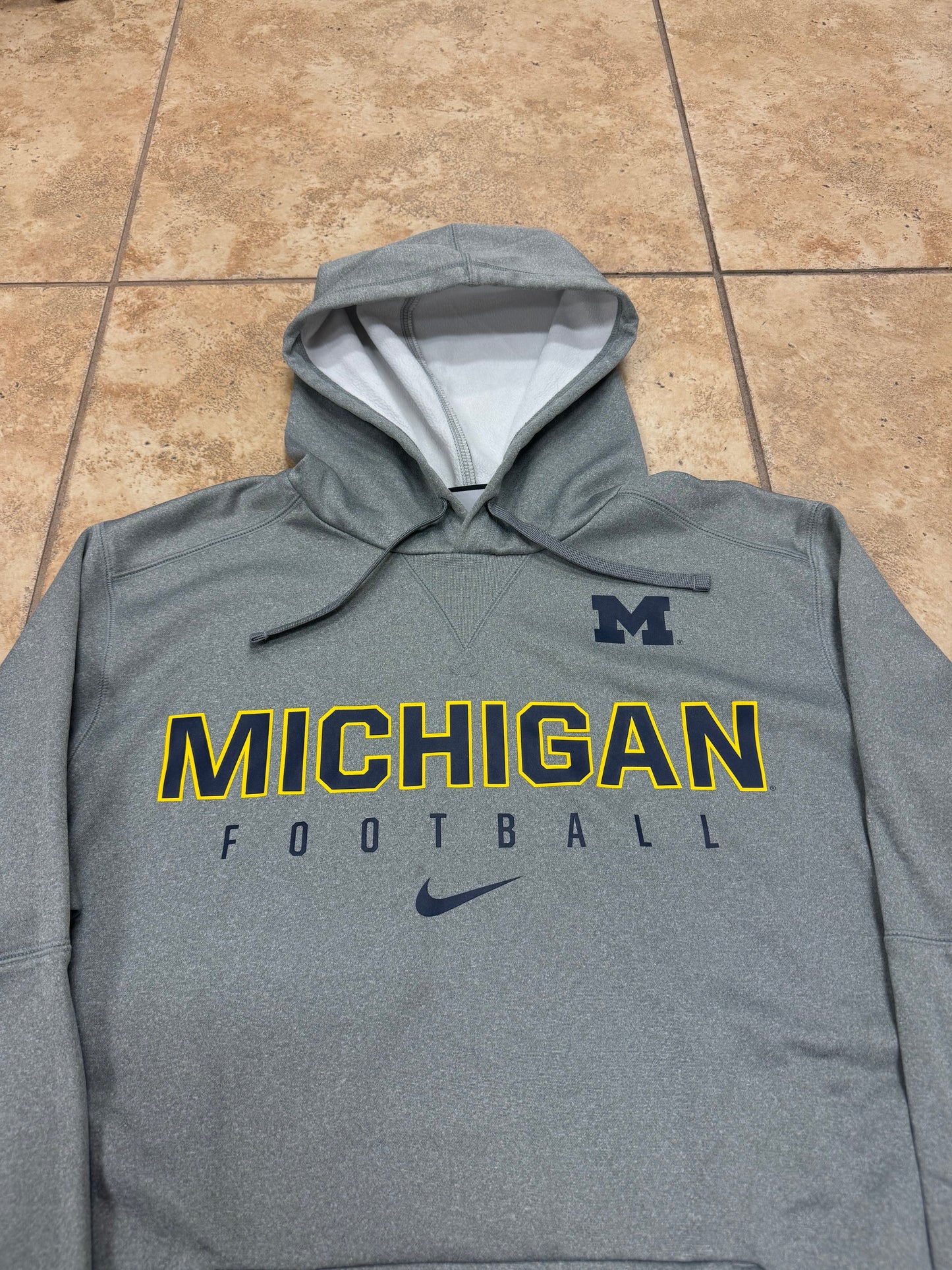 University of Michigan Football Nike Hoodie (Large)