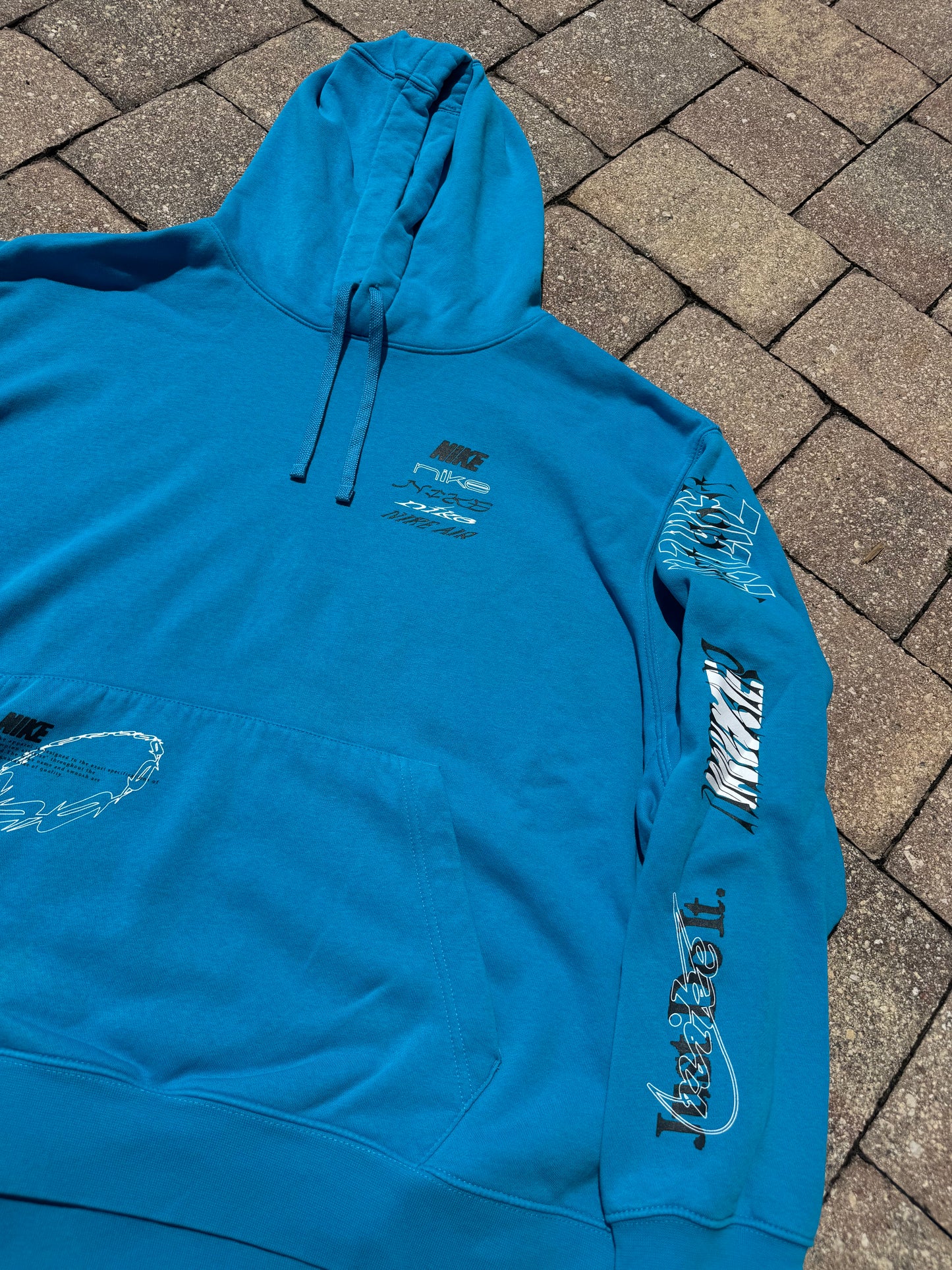 Graphic Nike Logo Hoodie (XXL)