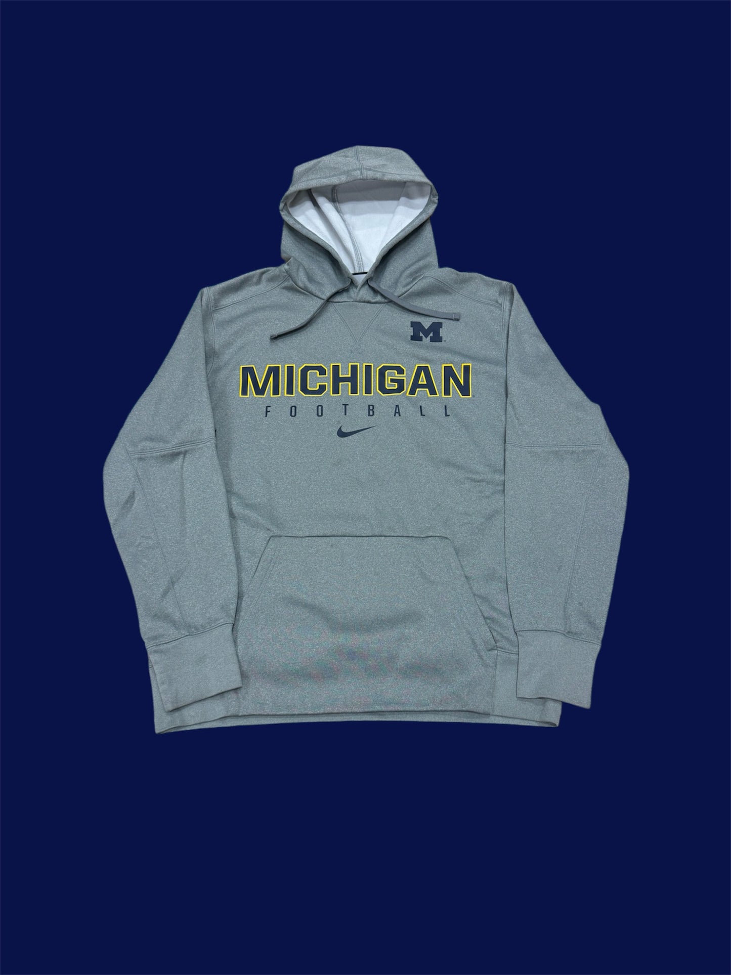 University of Michigan Football Nike Hoodie (Large)