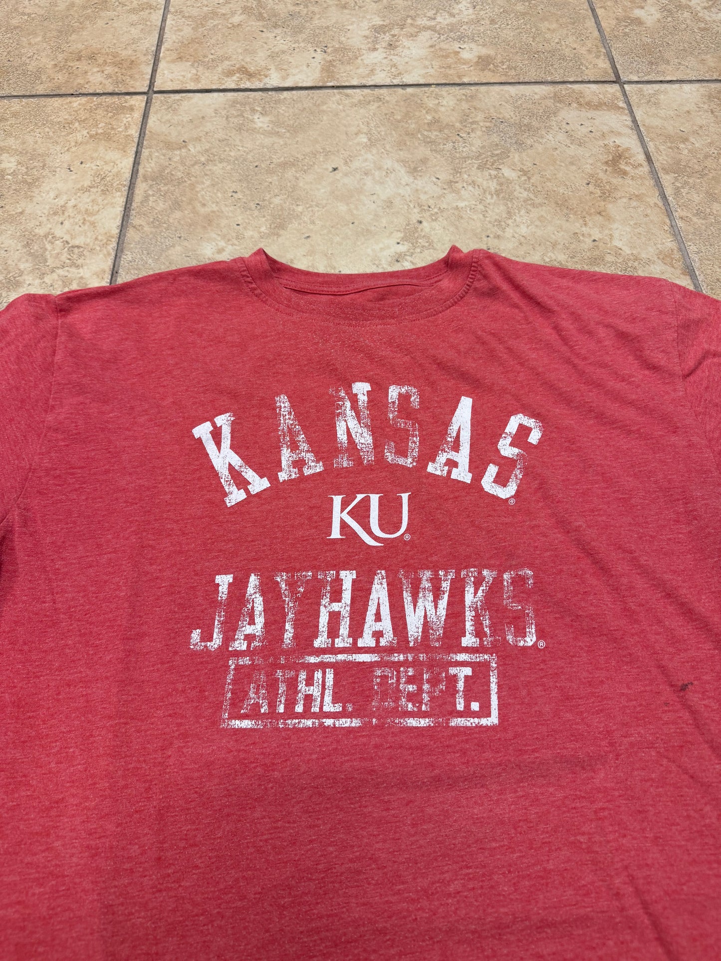 University of Kansas Jayhawks T-shirt (Large)