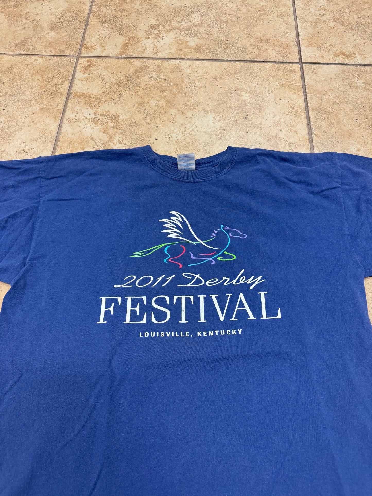 2011 Kentucky Derby Festival T-shirt (XL)