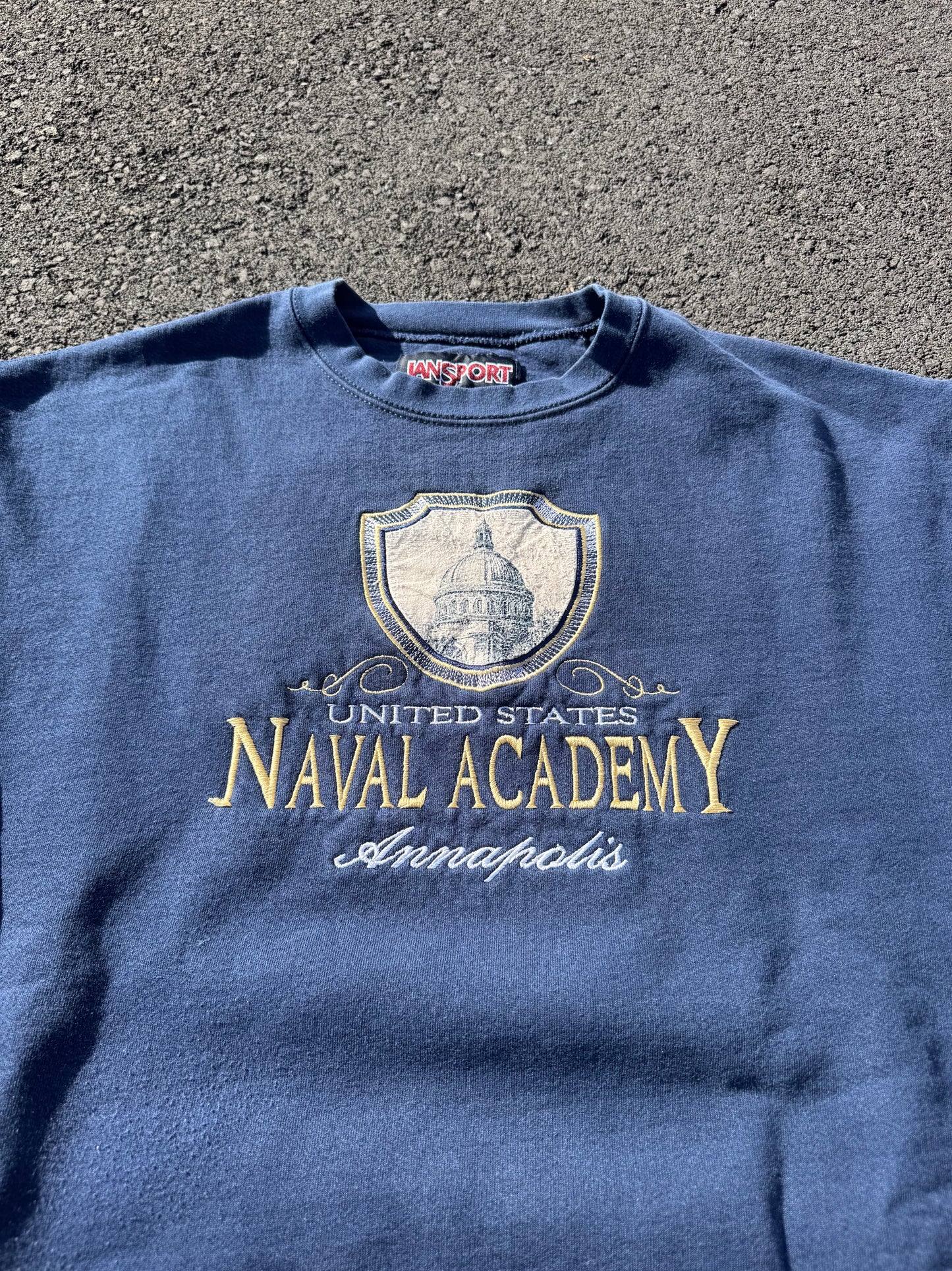 United States Naval Academy Vintage Crewneck (Large)