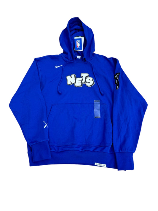 Brooklyn Nets Nike City Edition Hoodie NEW (Large)