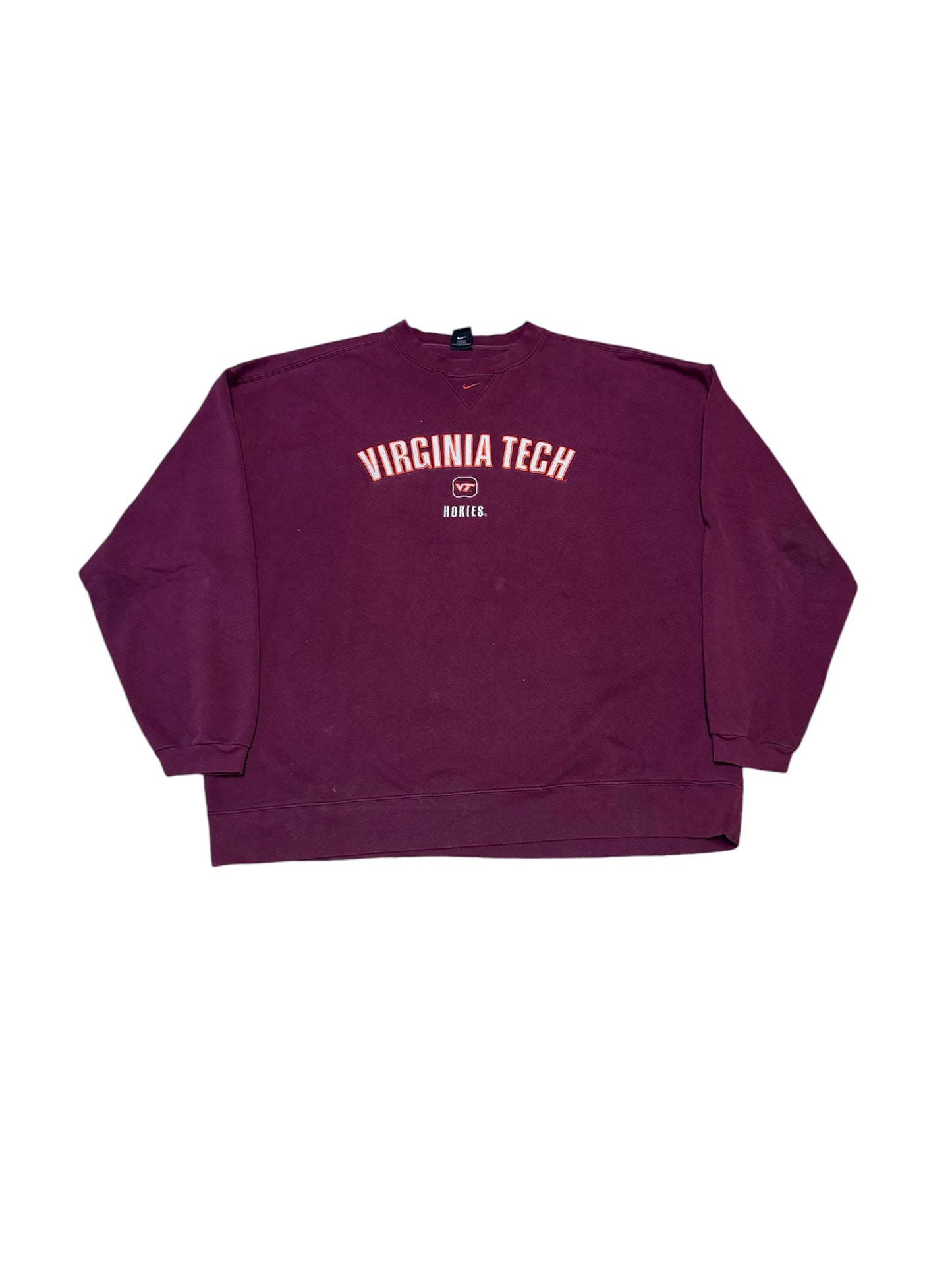 Virginia Tech Hokies Nike Y2K Crewneck (XXL)