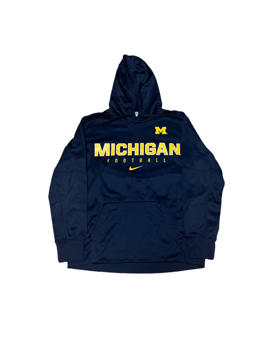 University of Michigan Football Nike Hoodie (Large)