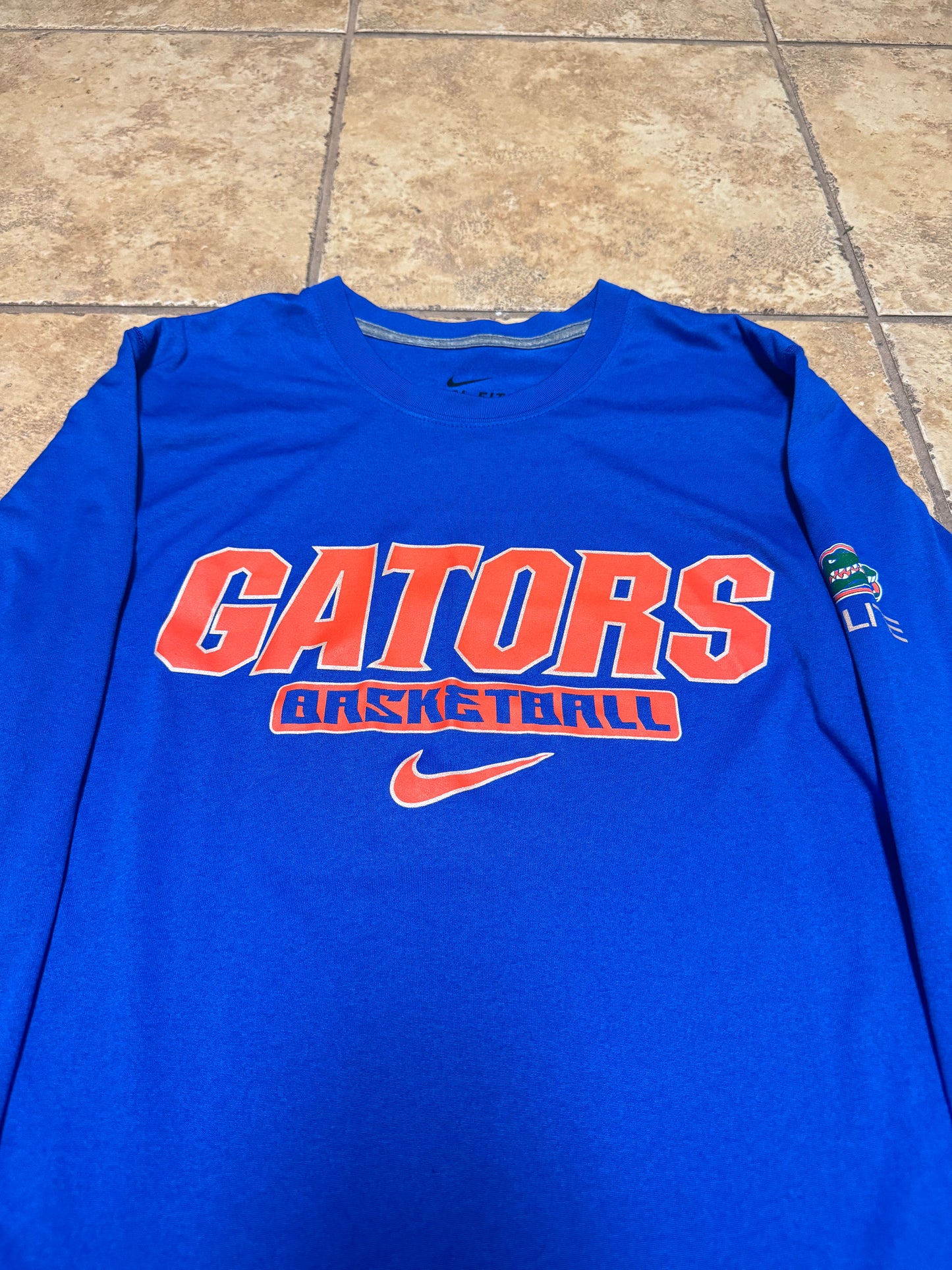 University of Florida Gators Basketball Nike Long Sleeve (Medium)