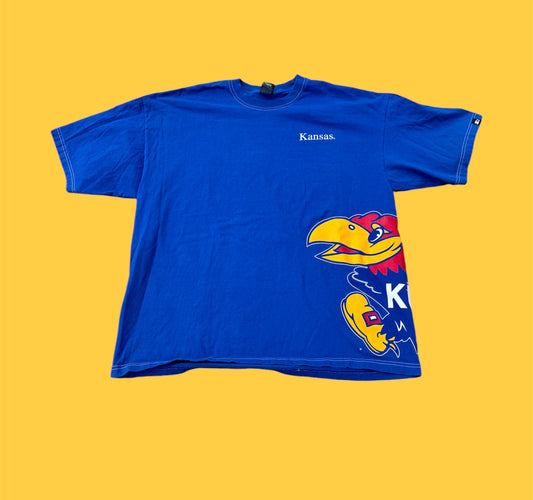 University of Kansas Vintage Graphic Starter T-shirt (XXL)