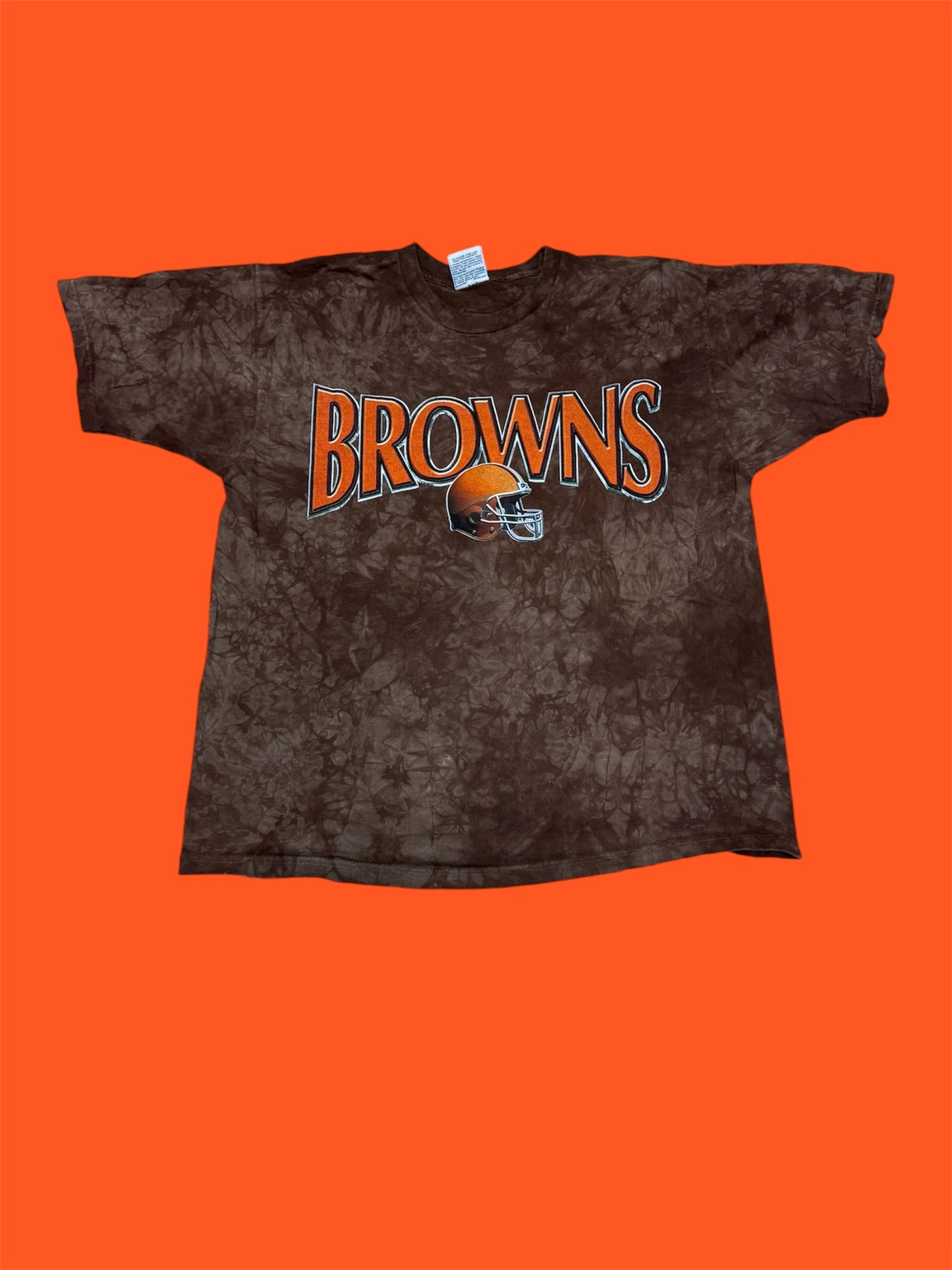 Cleveland Browns NFL Liquid Blue Vintage T-shirt (Large)