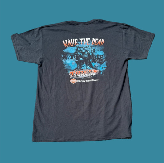 Wake the Dead Harley Davidson 2017 T-shirt (XL)