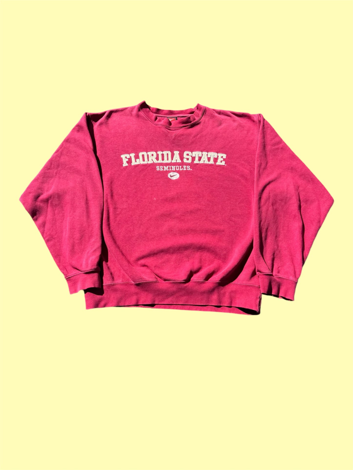 Florida State University Nike Y2K Crewneck (Large)