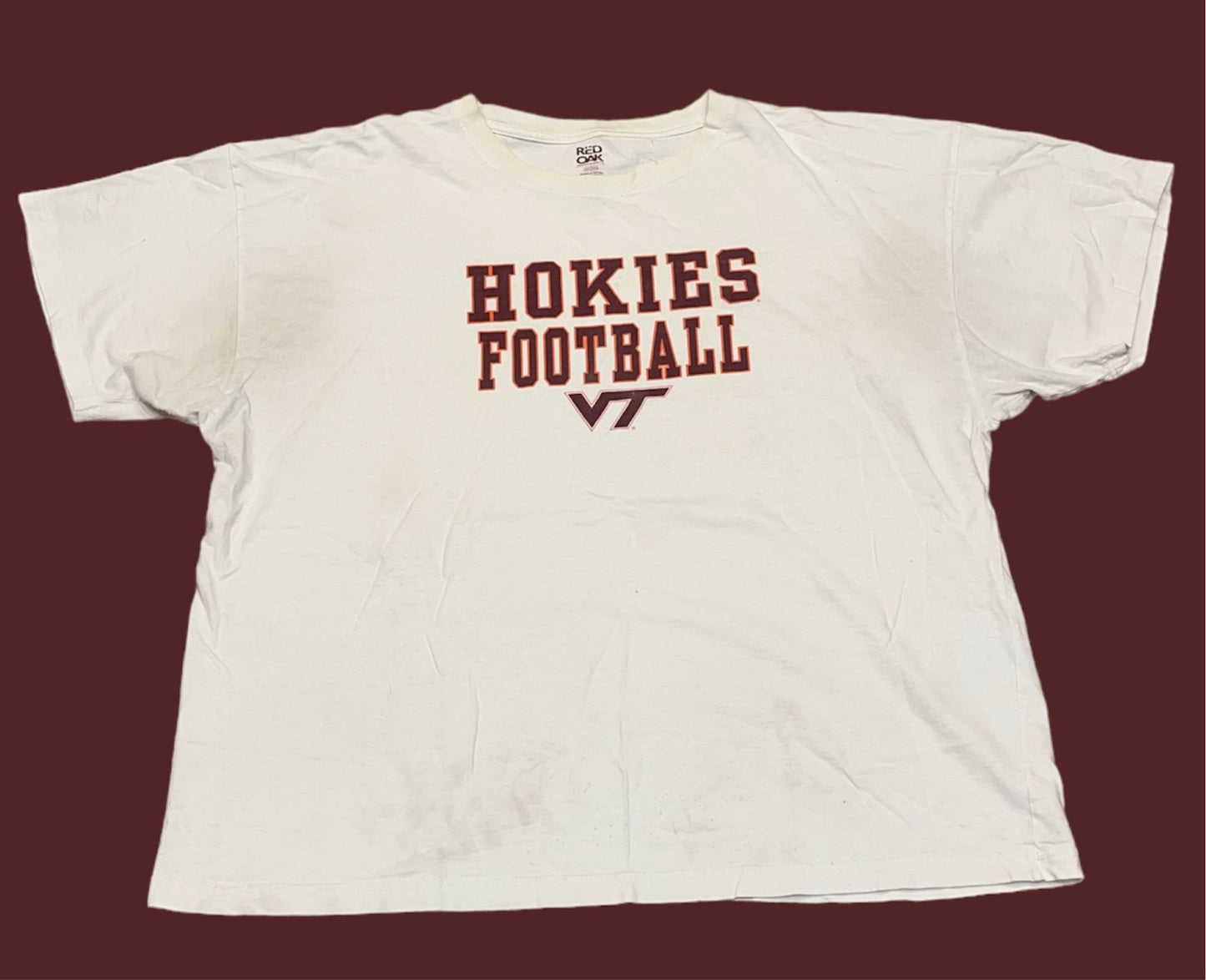 XXXL Virginia Tech Hokies Football T-shirt