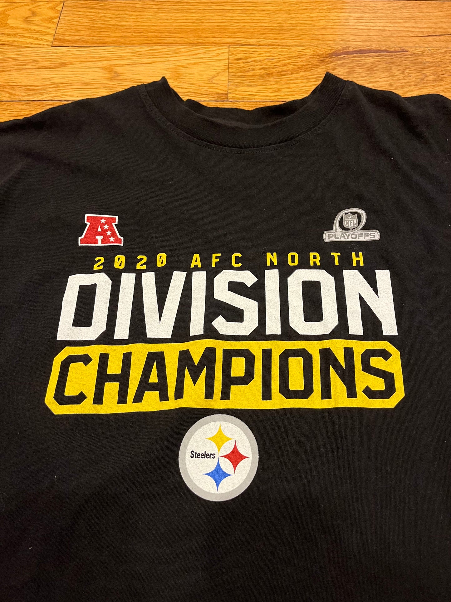 Pittsburgh Steelers AFC Champions T-shirt (XL Tall)