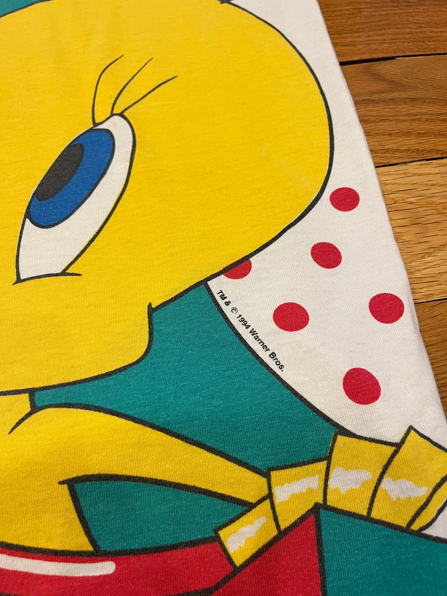 1994 Tweety Christmas T-shirt XXL (one size fits all)