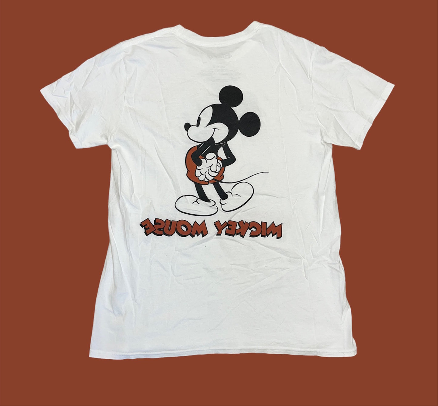 Mickey Mouse Double Sided T-shirt (Medium)